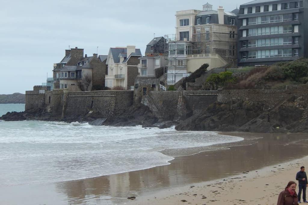 Saint Malo Bel Appartement Neuf Pres Gare Plage Sillon Intramuros Parking Prive Екстер'єр фото